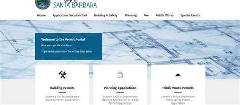 New Look to Our Online Permit Portal! .